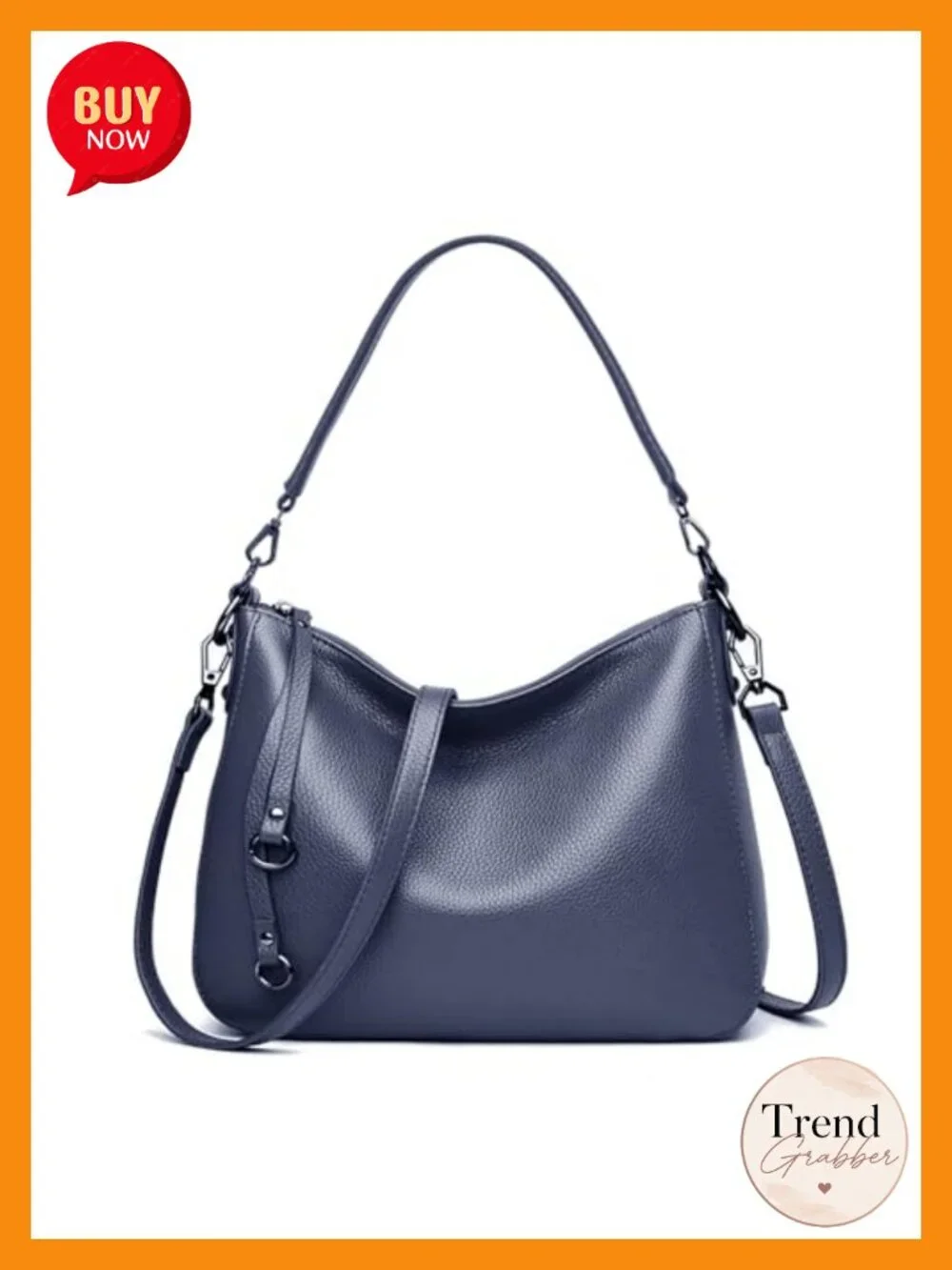 Genuine Leather Hobo Purse for Women Large Crossbody Bag Tote Shoulder Satchel